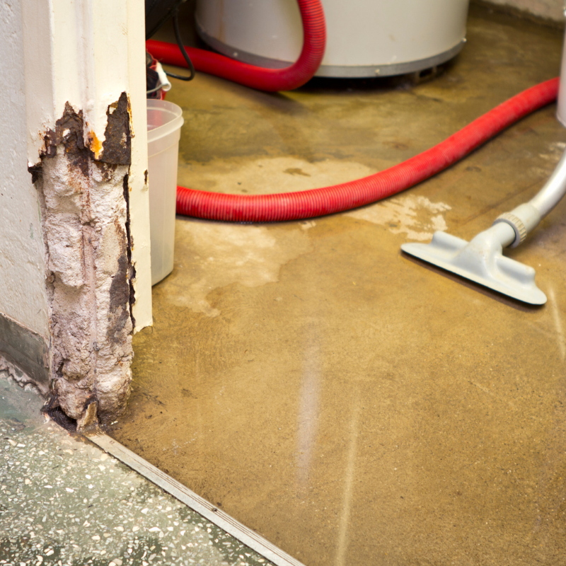 damaged-basement-from-a-water-leak